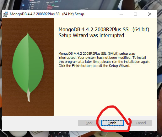 how to install mongodb on windows termiinal