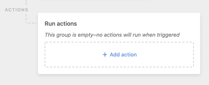 add action