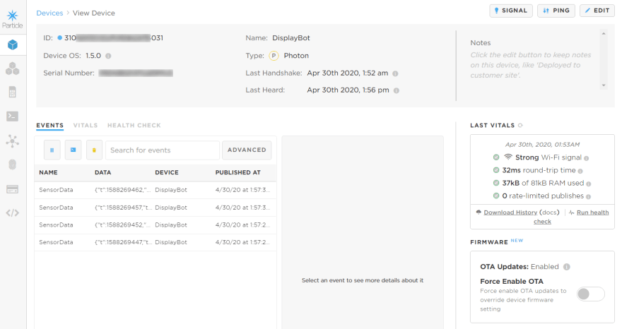 Device Details