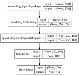 NLP model strucutre