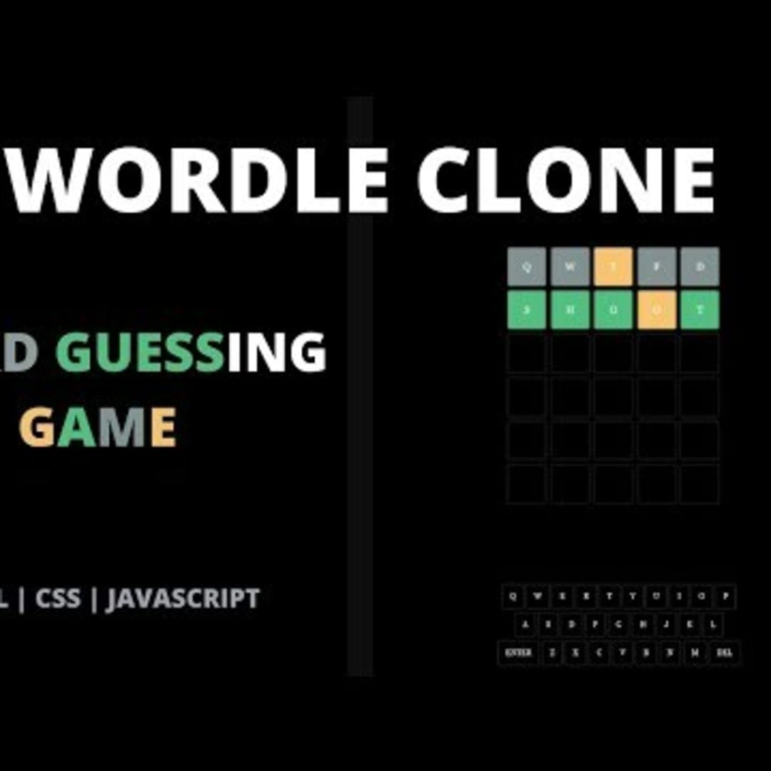 💻 #18 Build a Wordle clone with JavaScript 🟩 - by Devan