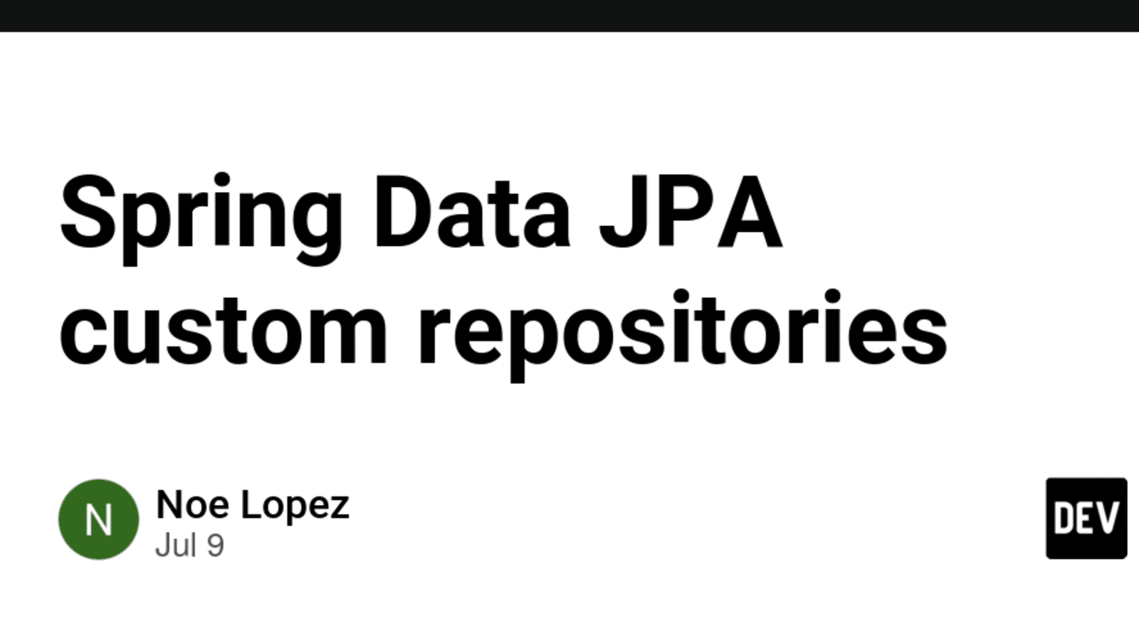 Composite Repositories - Extend your Spring Data JPA Repository