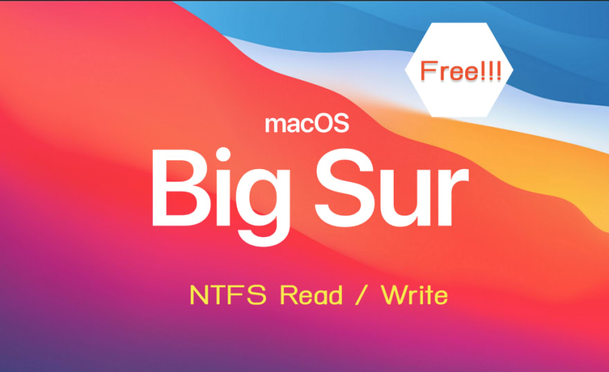 read and write ntfs on mac big sur