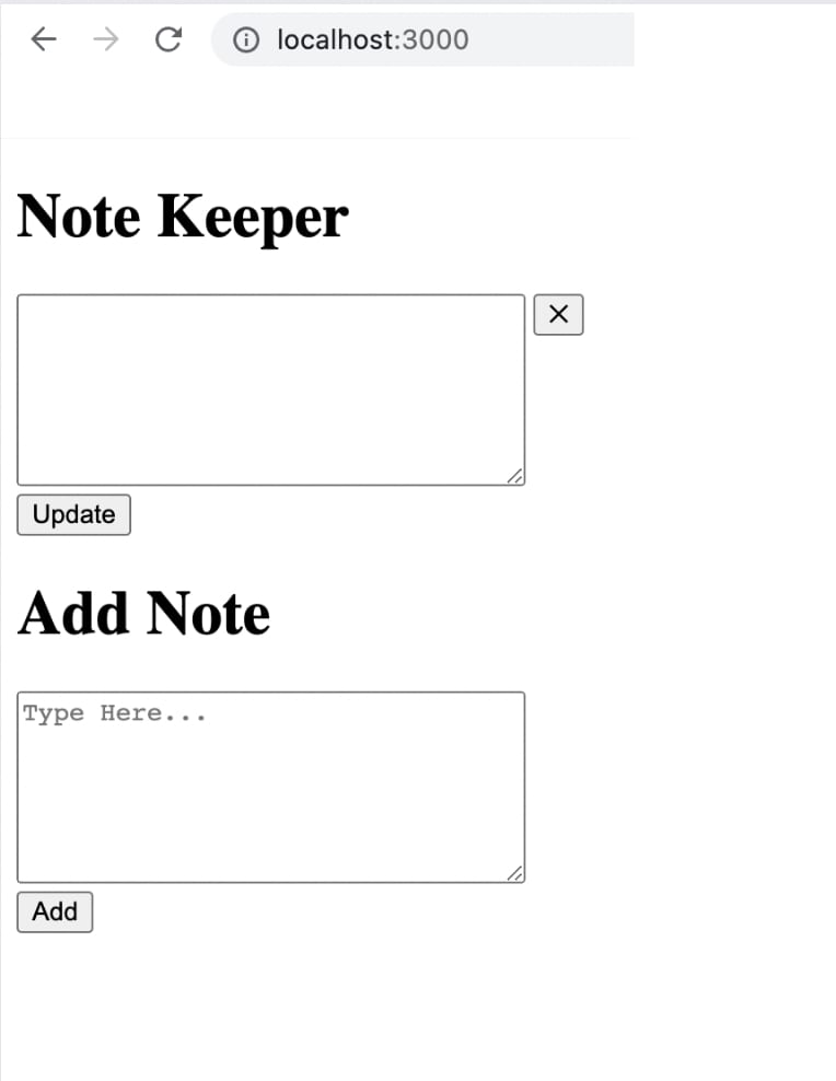 app running