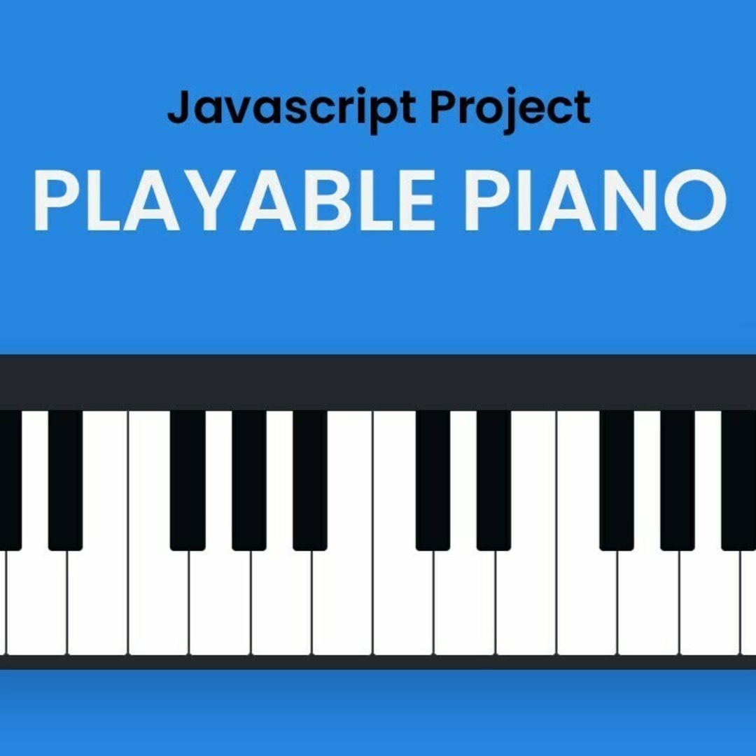 Virtual Piano Keyboard With JavaScript - piano.js