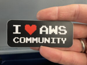 AWS Community Sticker