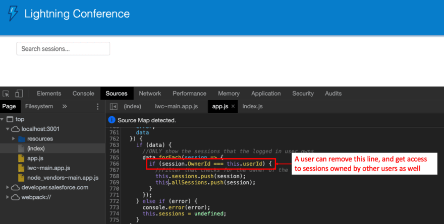 Example of if statement