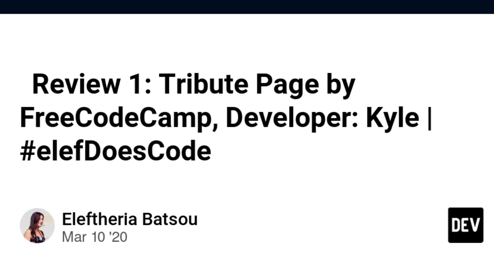CodePen - My Tribute Page