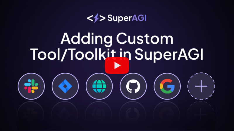 Adding Custom Tools Video