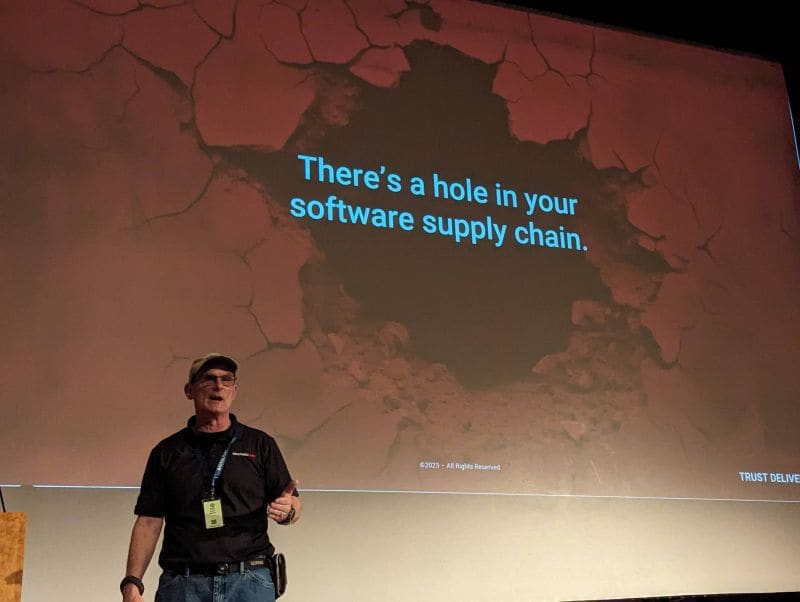 "Software Supply Chain Calamity: the UA-Parser Saga" from the founder of #SnowFROC Andy Lewis from ReversingLabs