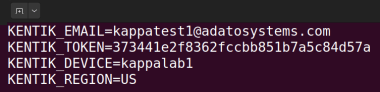 Config file completed