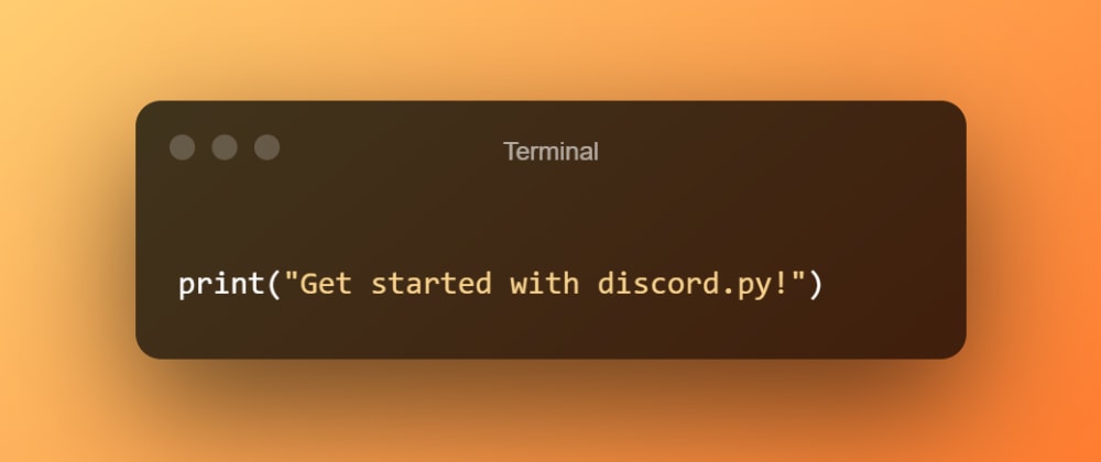 Getting Started with Discord