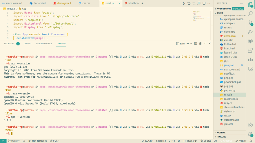 C++ & Teminal Preview
