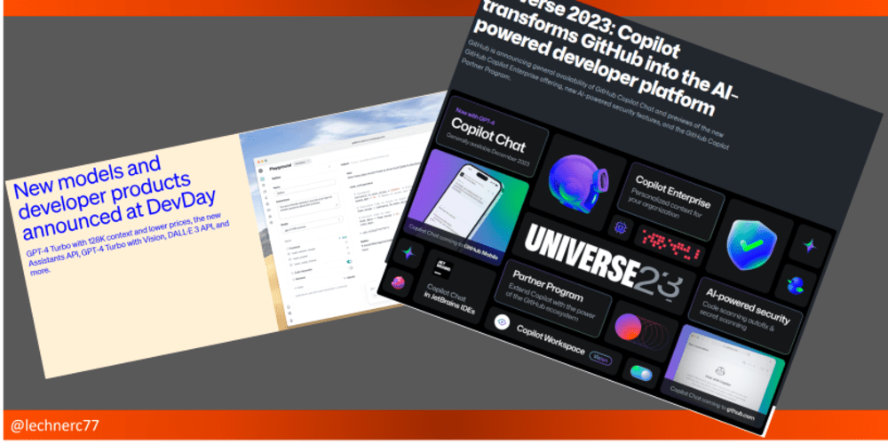 Universe 2023: Copilot transforms GitHub into the AI-powered developer  platform - The GitHub Blog