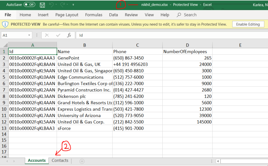 excel office web components