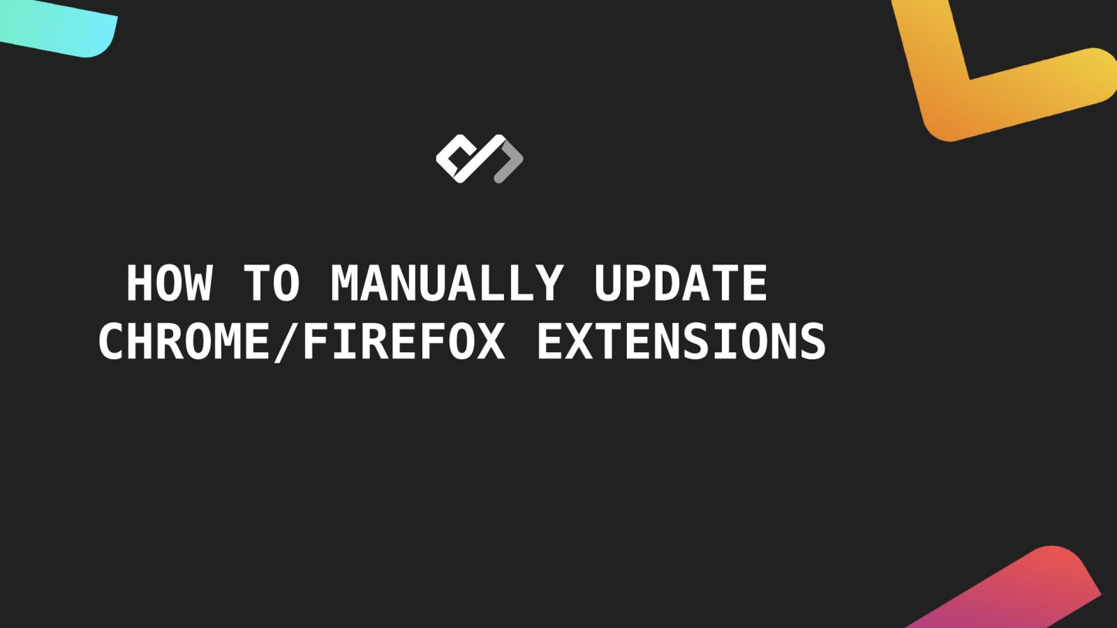 h0w to change firefox web extensions settings