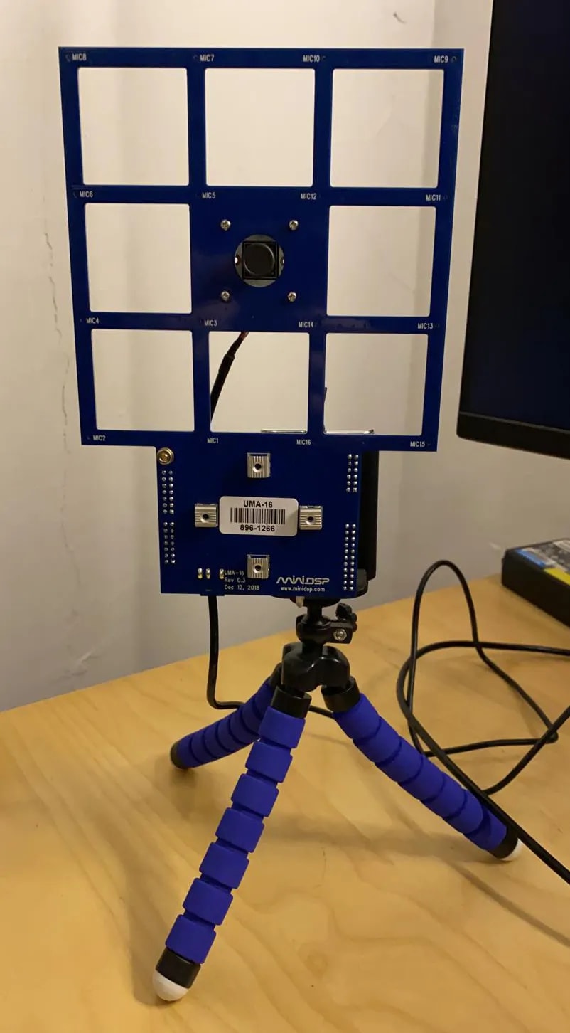 Figure 8. DIY acoustic camera