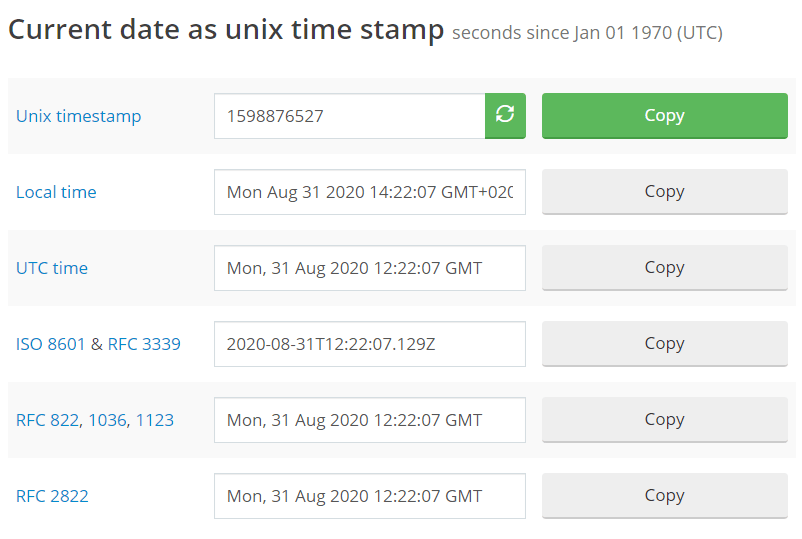 timestamp converter online