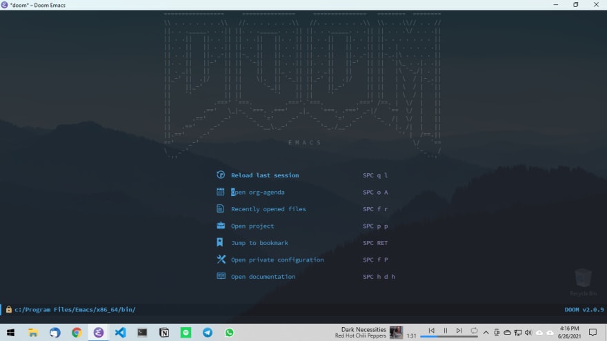emacs doom