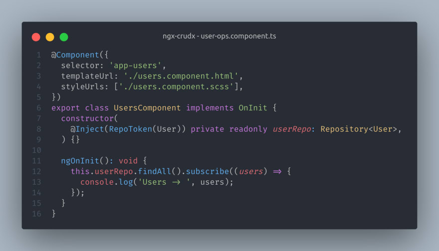 Accessing Repository Methods