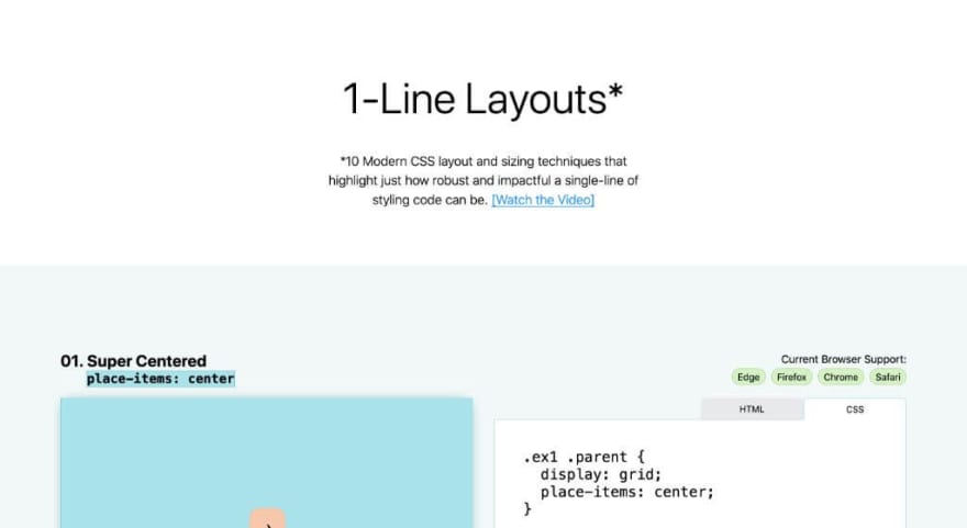 1-Line Layouts