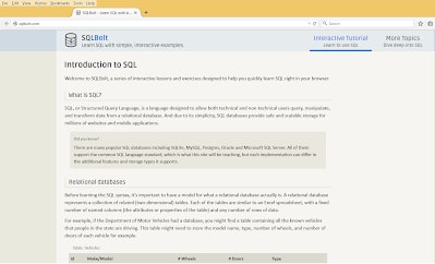 Best SQL Tutorials to learn Online