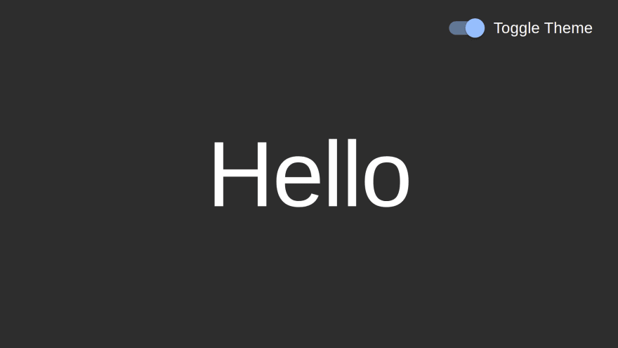 Dark Theme