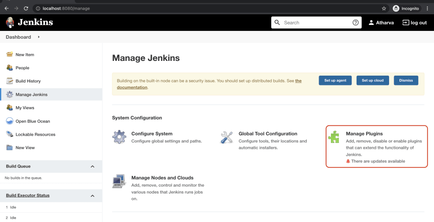 Manage Plugin through Web UI