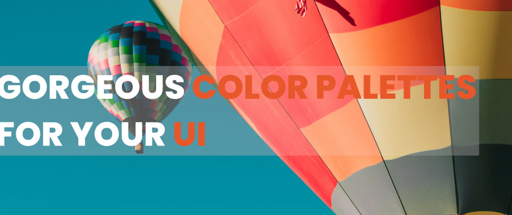 Cover image for 5+ GORGEOUS Color Palettes To Inspire Your Projects 🎨️✨️