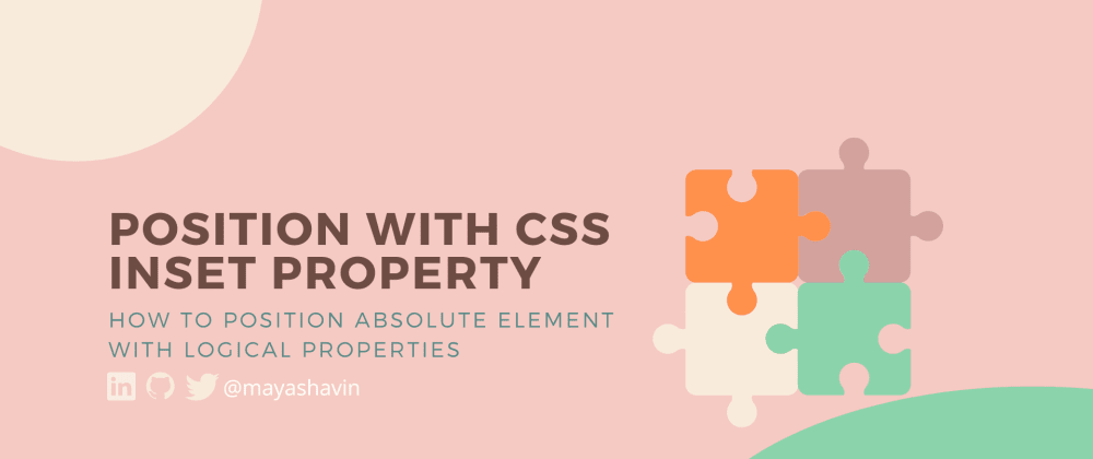 Cover image for Position your element with CSS inset logical property