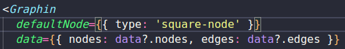 Passing default node type to Graphin