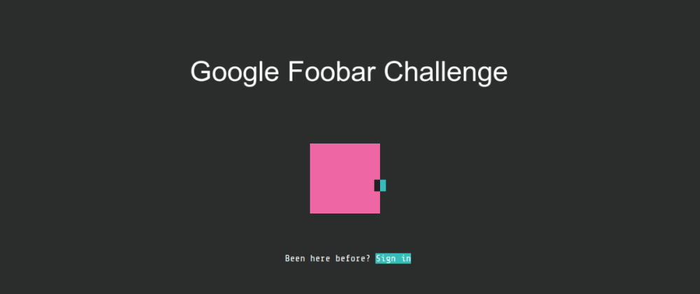 Cover image for Cracking Google's Foobar Challenge 