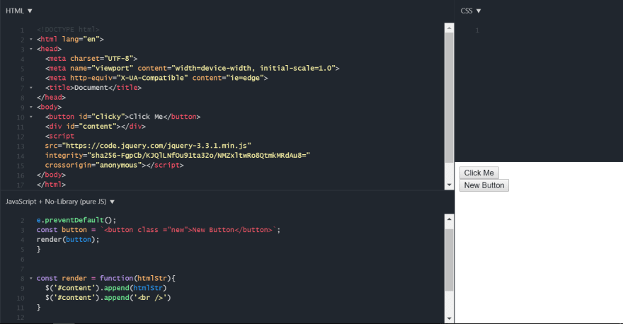 Script click. JAVASCRIPT click.