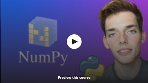 best free course to learn NumPy for beginners