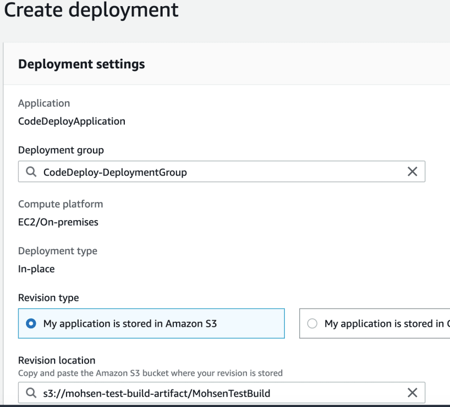 CreateDeployment