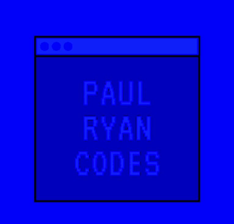 Paul Ryan Blue Logo Full