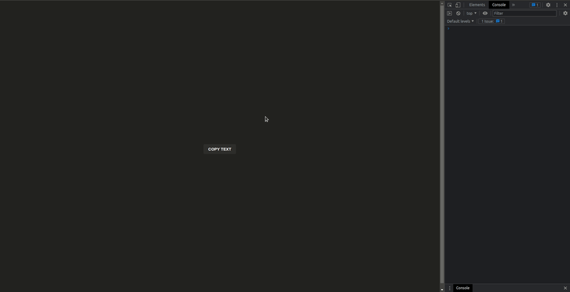 text to clipboard