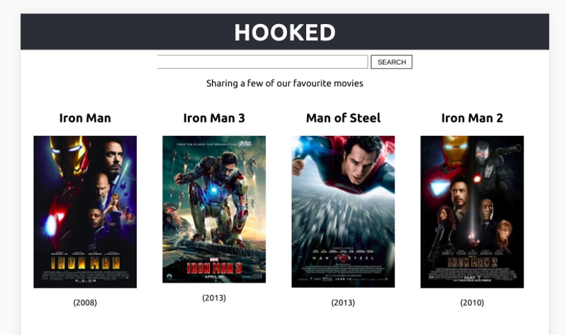 How to build a movie search app using React Hooks