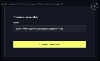 apillon-nft-service-transfer-ownership-pop-up
