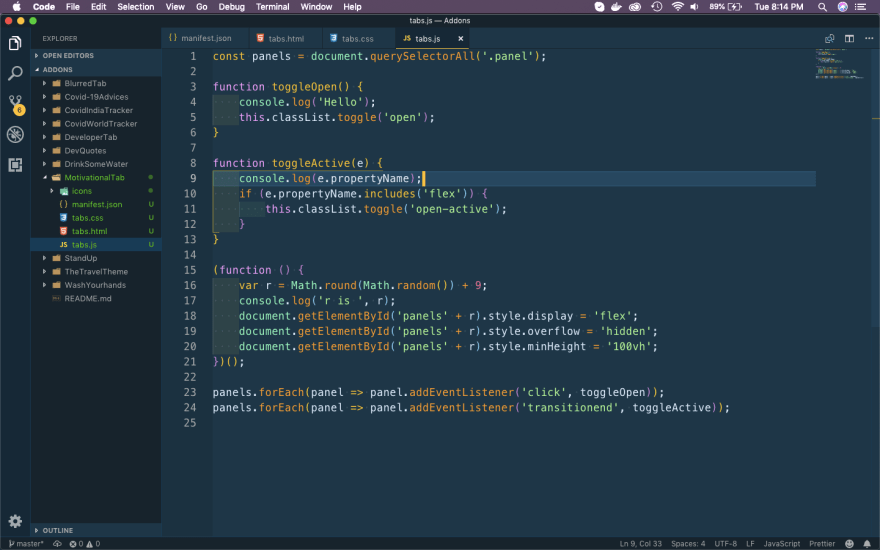 tabs.js