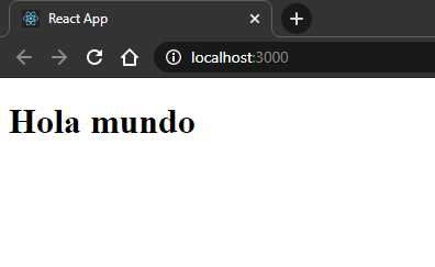 Hola mundo JSX