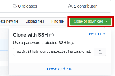 clone or download