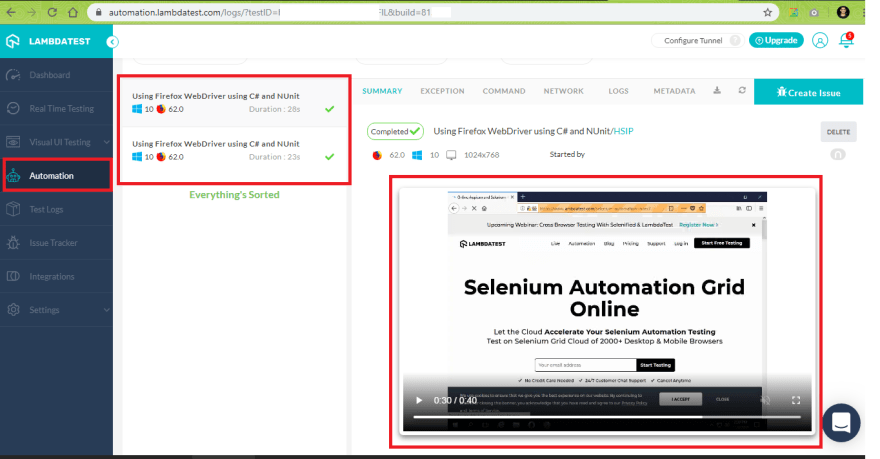 selenium webdrive version for firefox 56