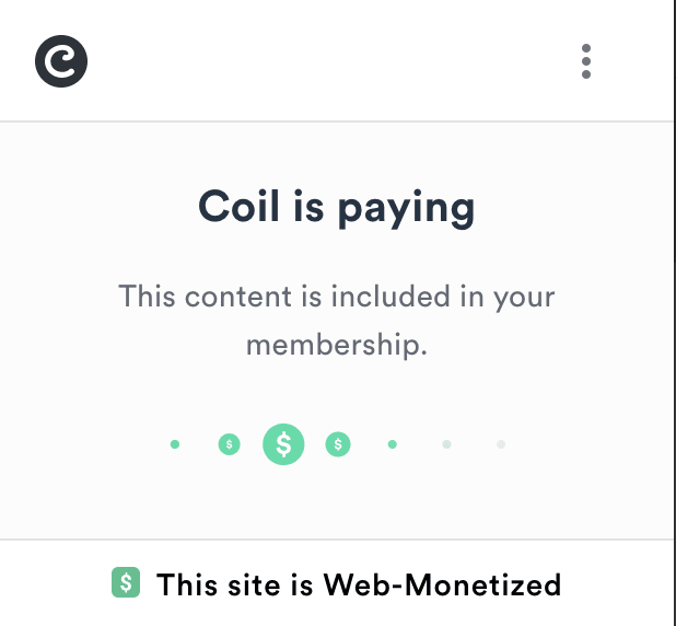 Coil Chrome extension
