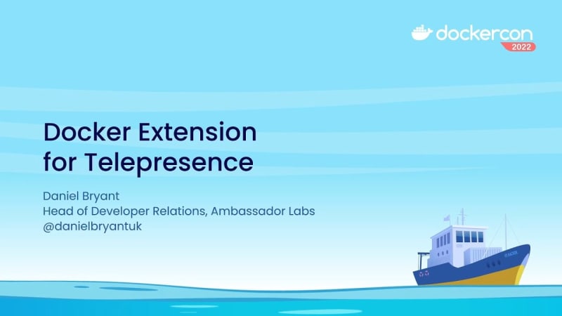 Docker Extension for Telepresence