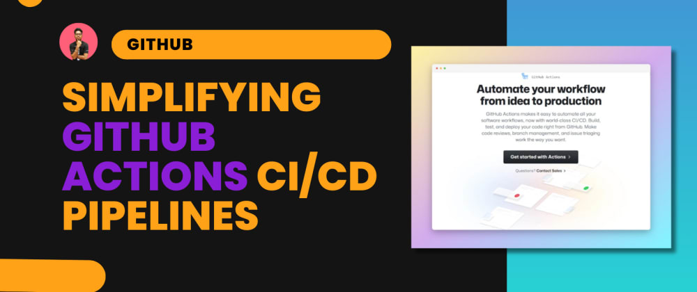 Cover image for Introduction to GitHub Actions: Streamlining CI/CD Pipelines