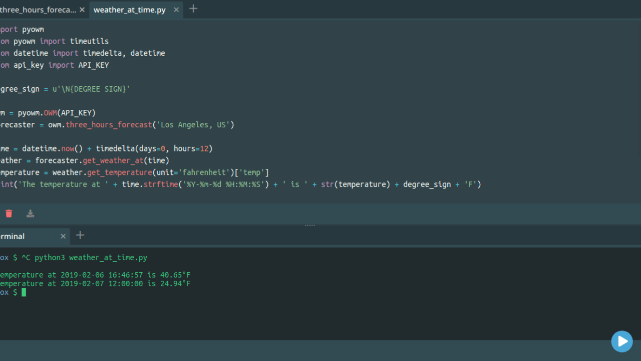 How To Use The Openweathermap Api With Python Dev Community