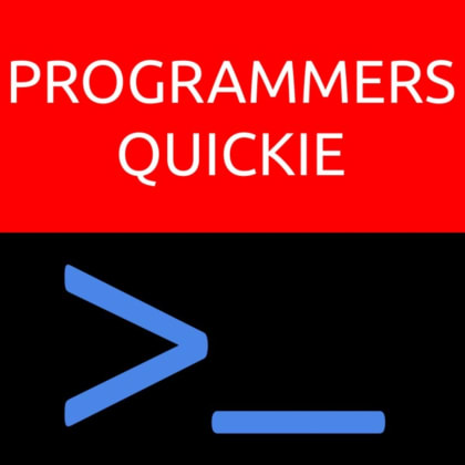 Programmers Quickie