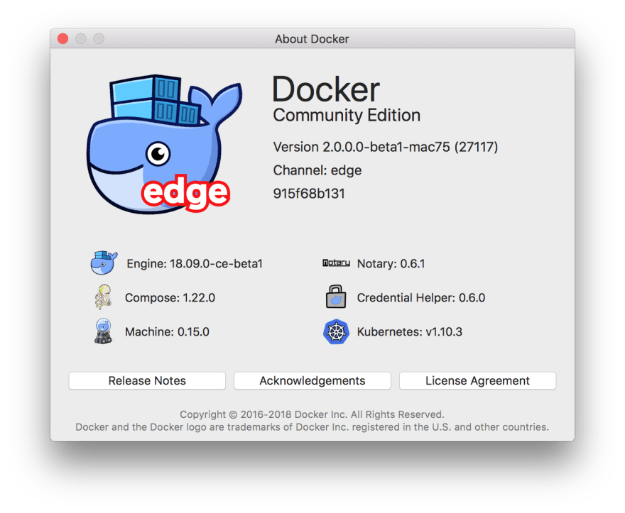 docker-compose for mac