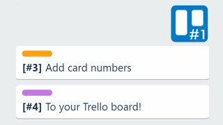 Show trello numbers on cards!